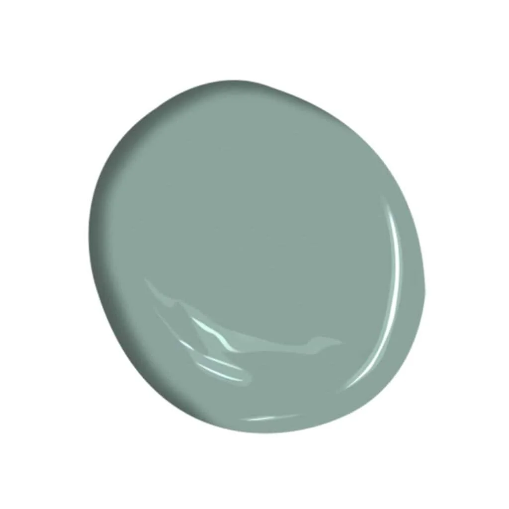 paint colors always in style, grenada blue-green