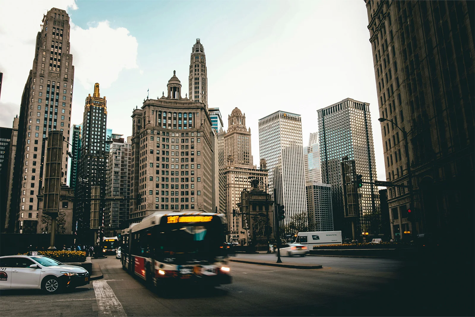 chicago illinois city landscape, most beautiful cities in the world