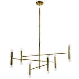 Gold light fixture