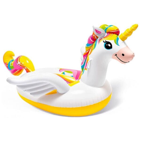 Intex Unicorn Inflatable Ride-On Pool Float - Drew & Jonathan