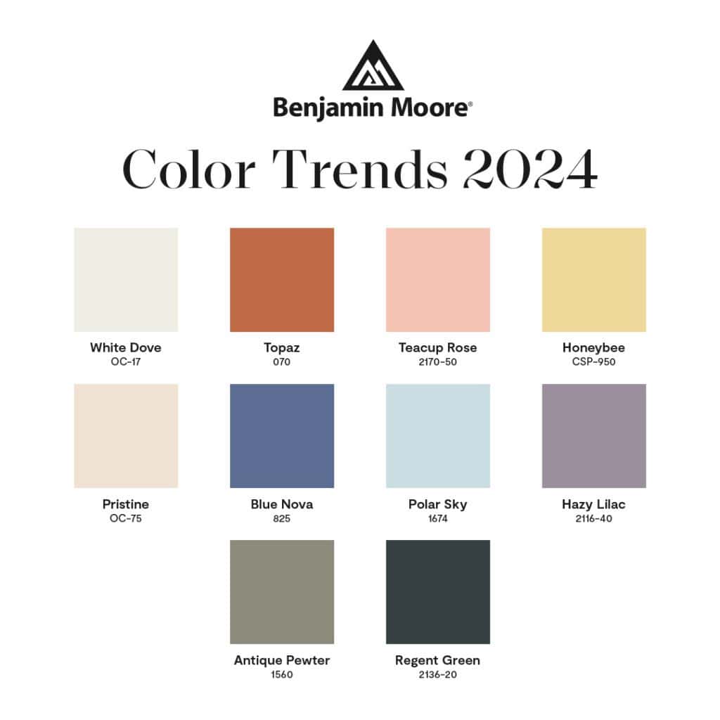 Benjamin Moore Colours 2024 Lauri Moselle