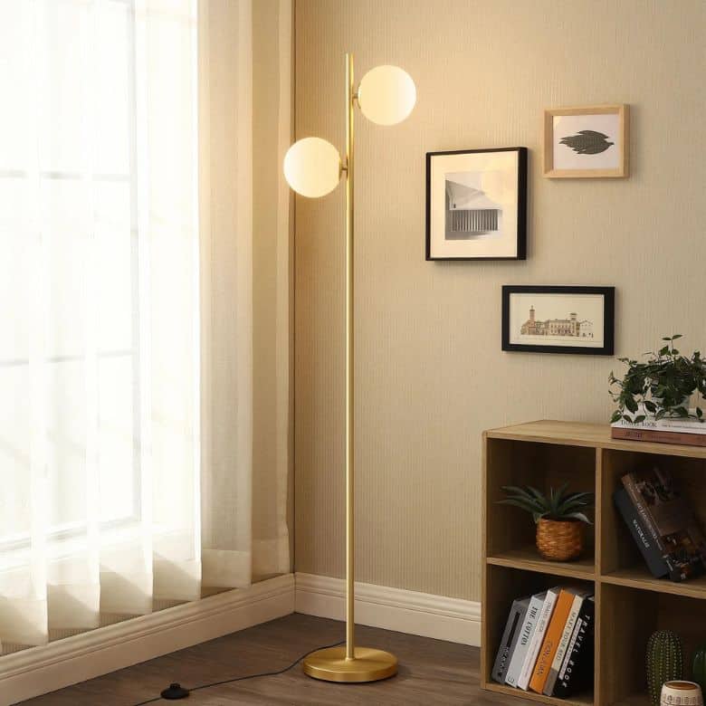 15 Best Floor Lamps for Living Rooms That'll Light Up Your Space