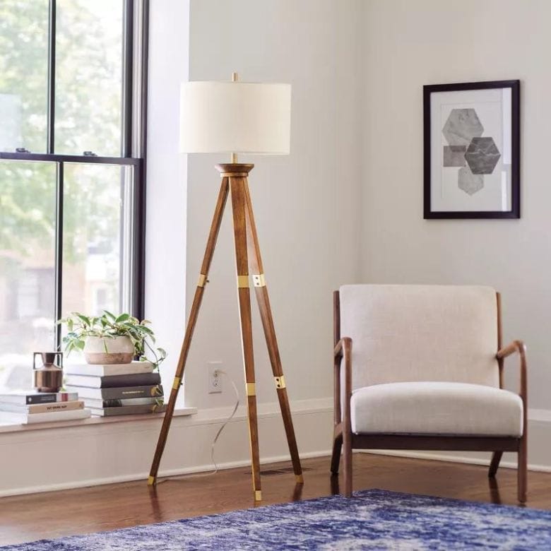 15 Best Floor Lamps for Living Rooms That'll Light Up Your Space