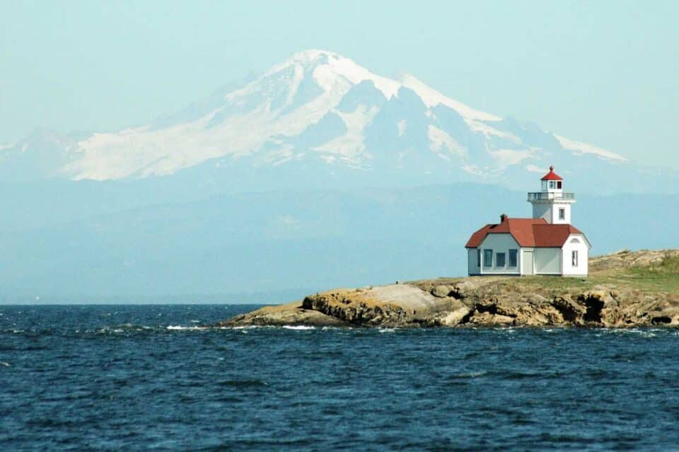 san juan island, washington mountain