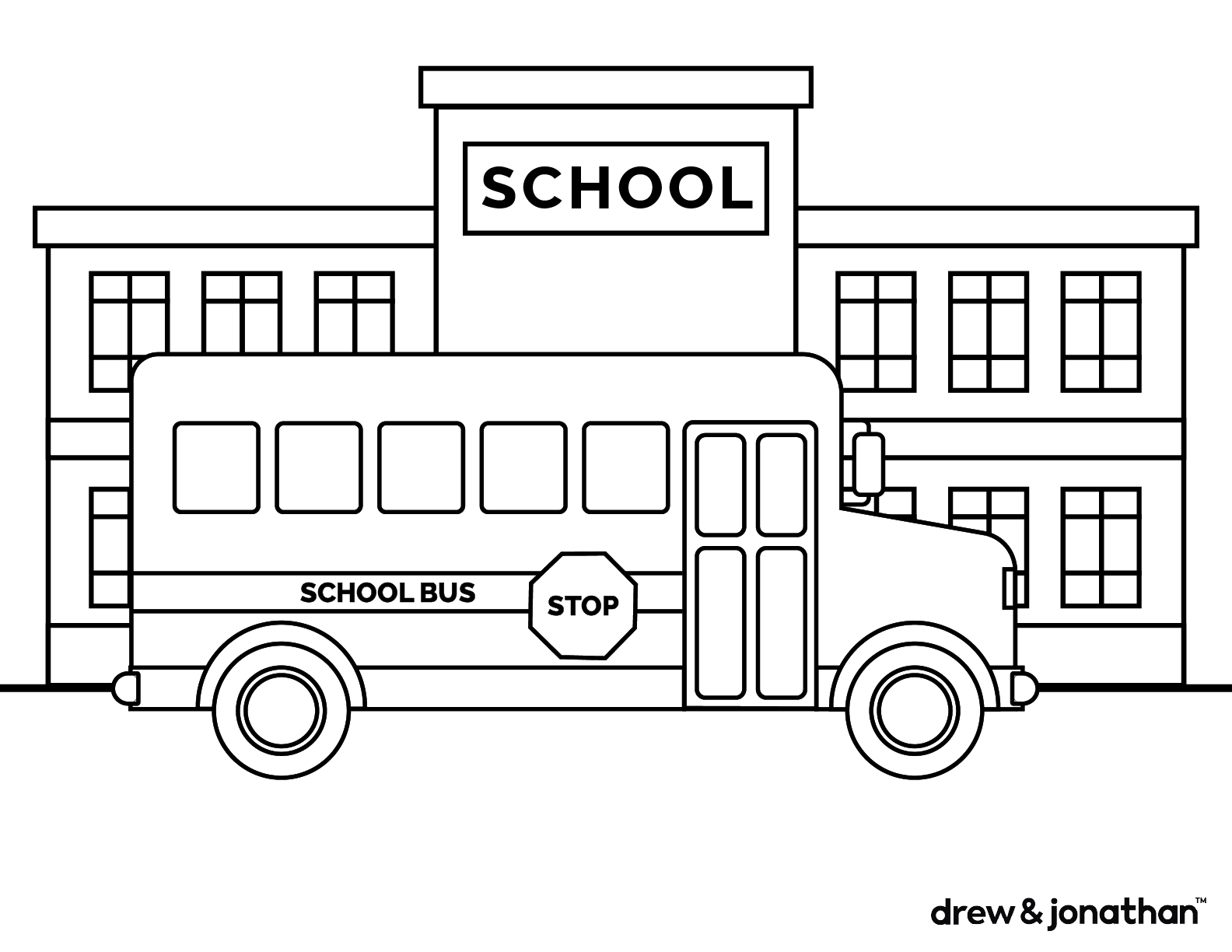 back to school coloring pages