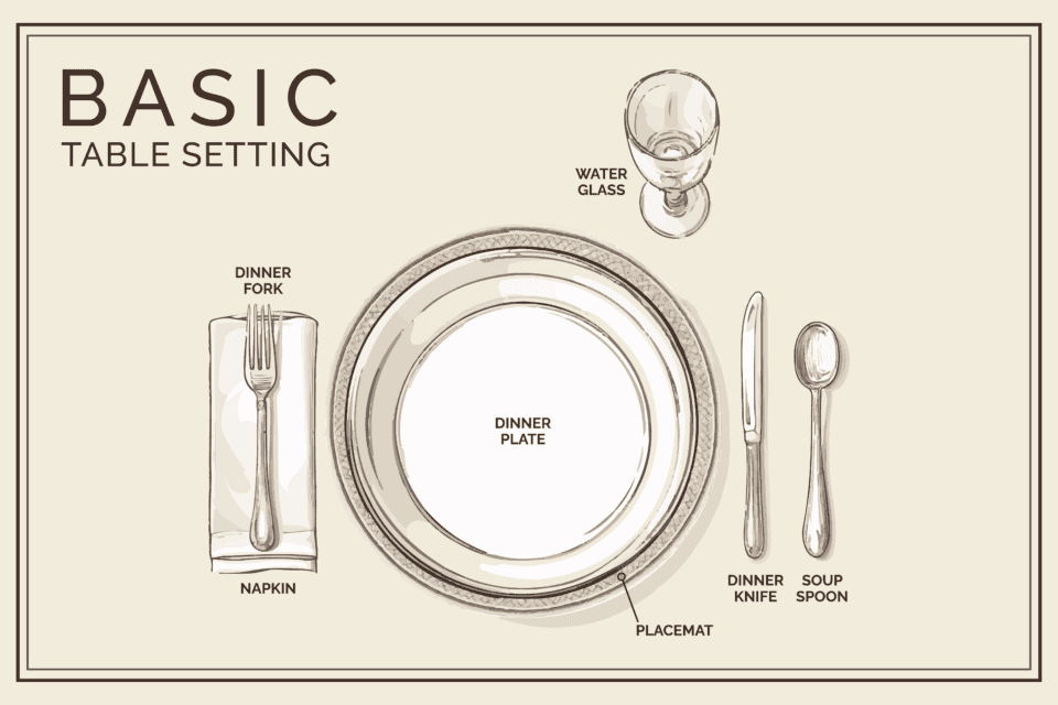 How to Properly Set a Dining Table for Every Occasion