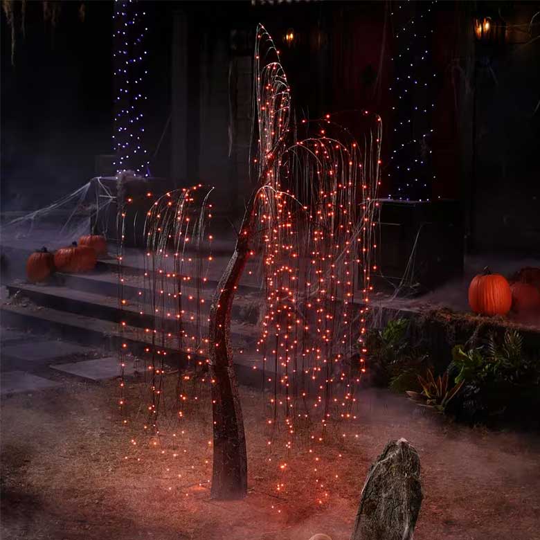 home depot halloween tree