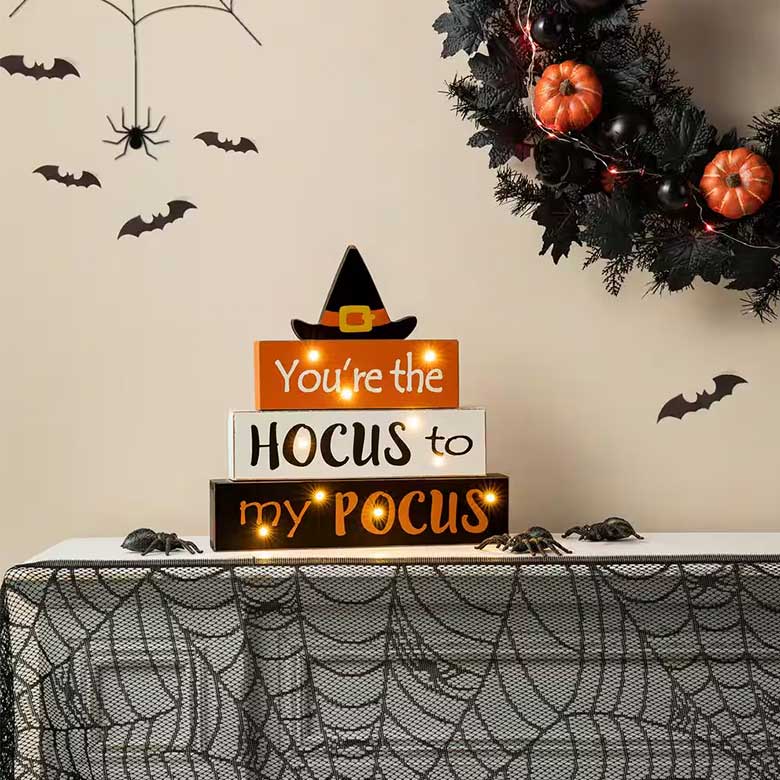 home depot hocus pocus sign