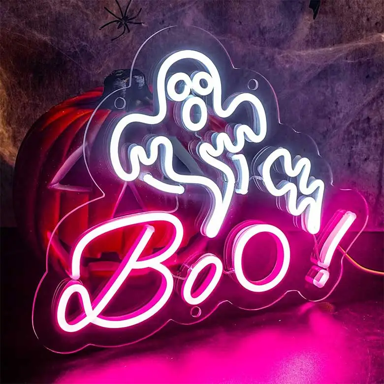 halloween boo sign