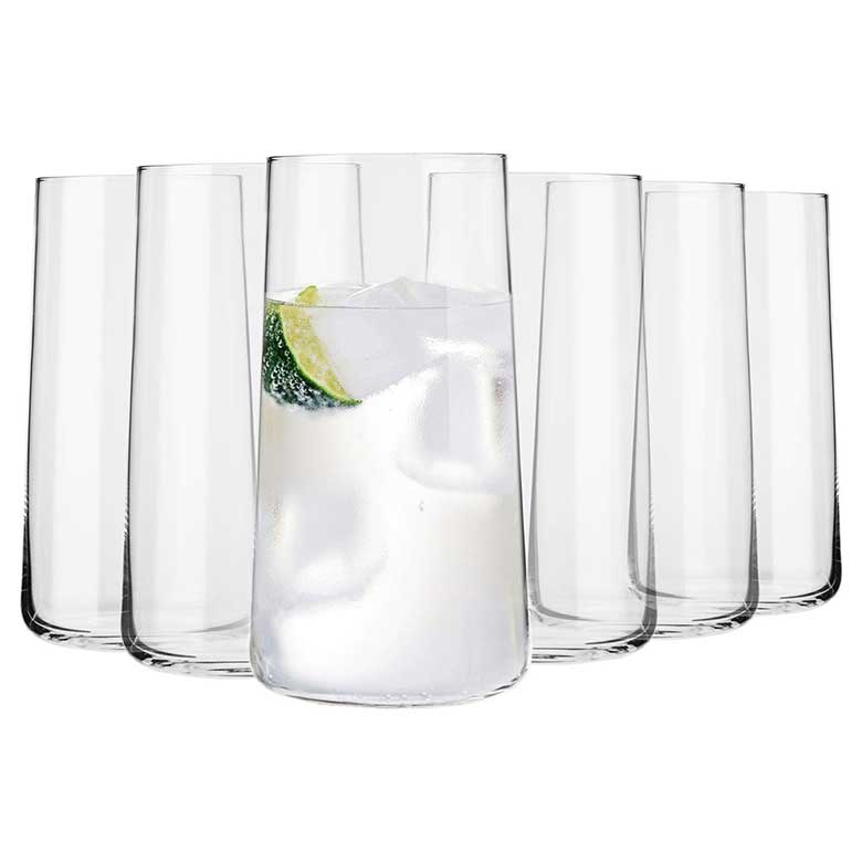 water glasses