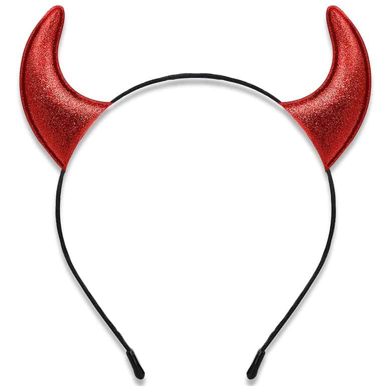 devil horns for diy halloween costume