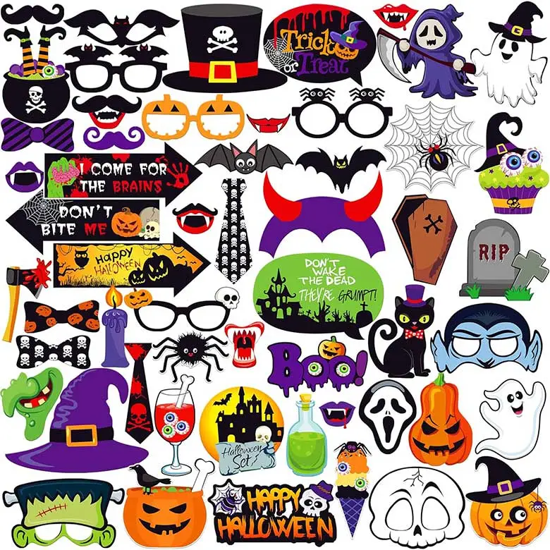 halloween photo booth props