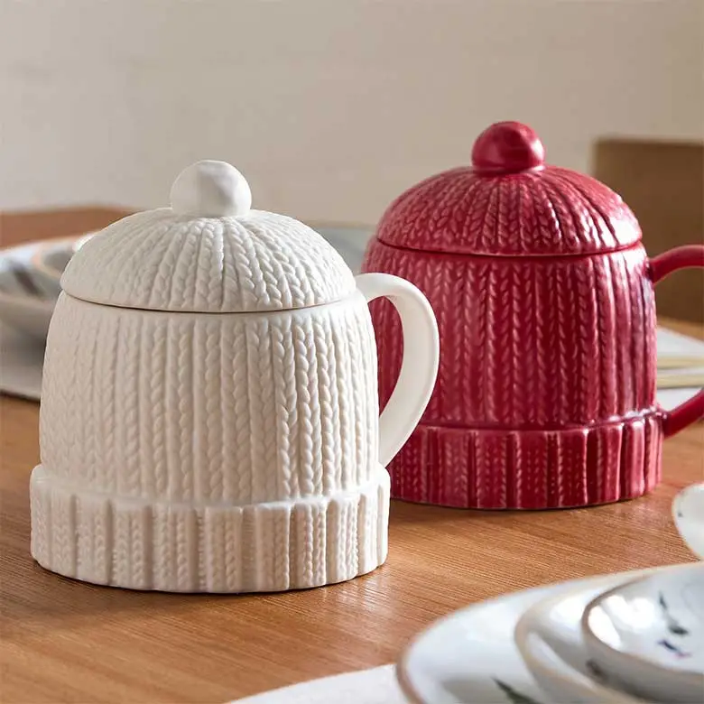 sweater mugs with lid