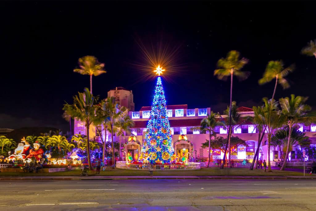 honolulu christmas light displays