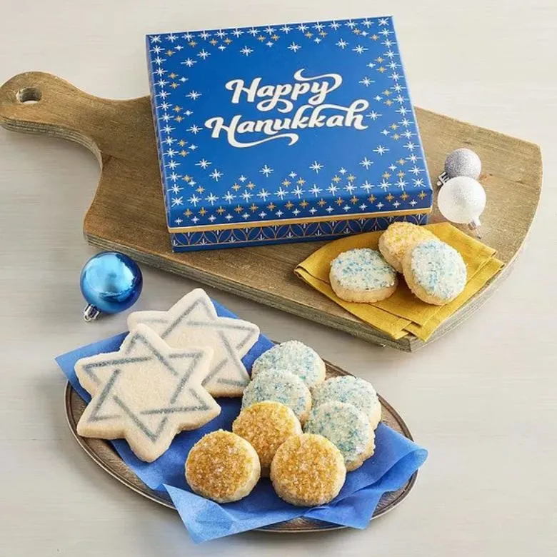 happy Hanukkah cookies