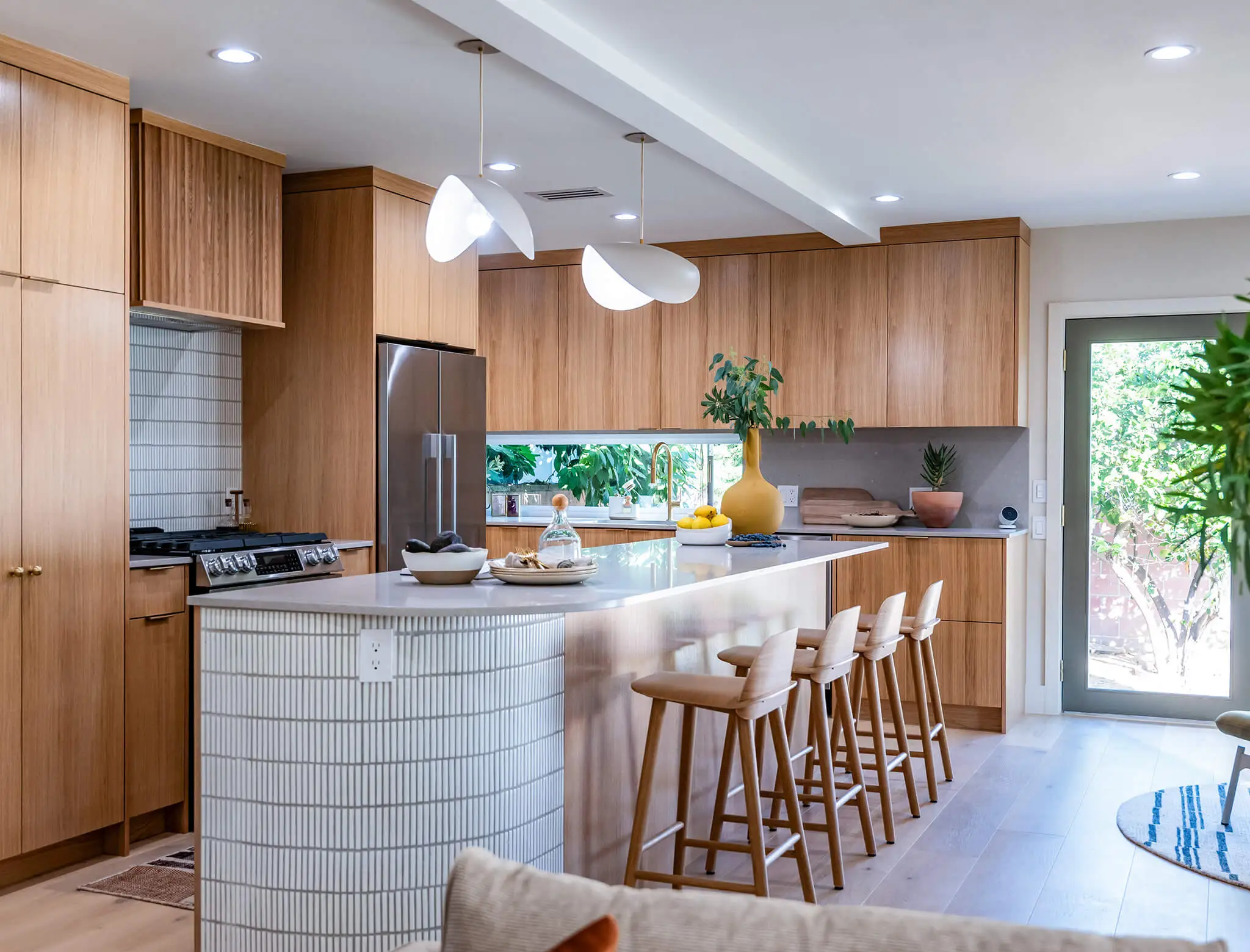 dream modern home kitchen beautiful layout and lighting