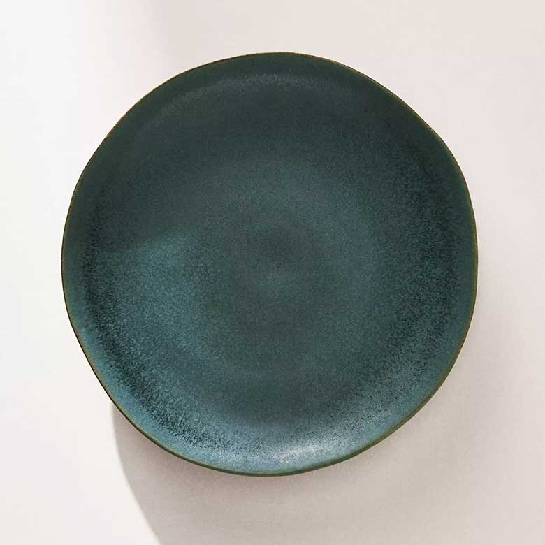 turquoise plates