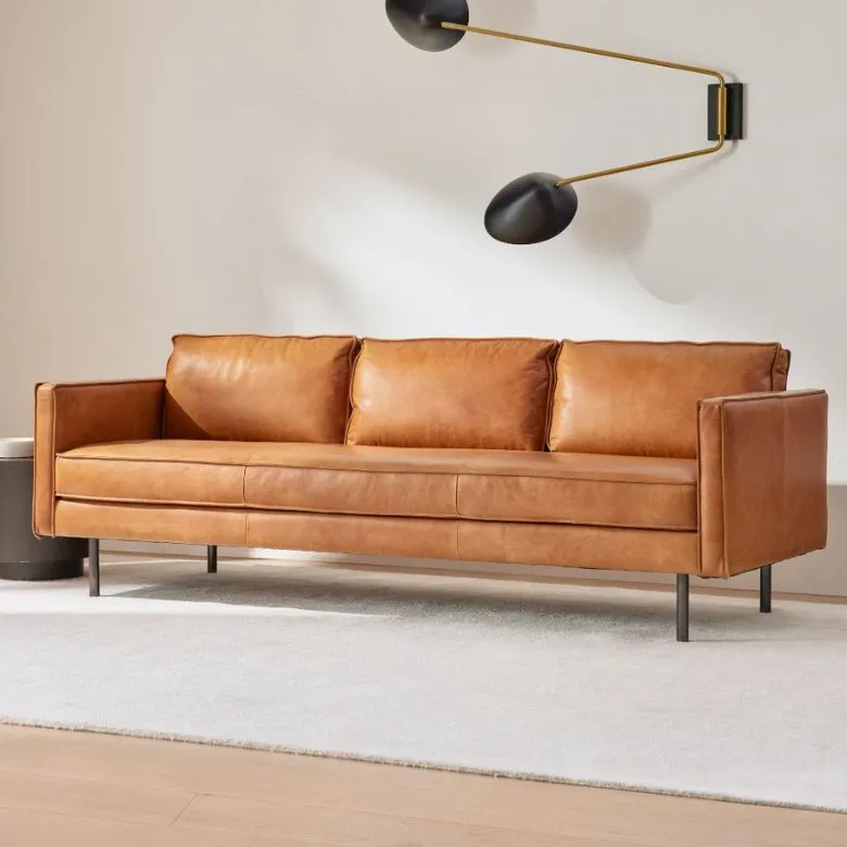 leather sofa