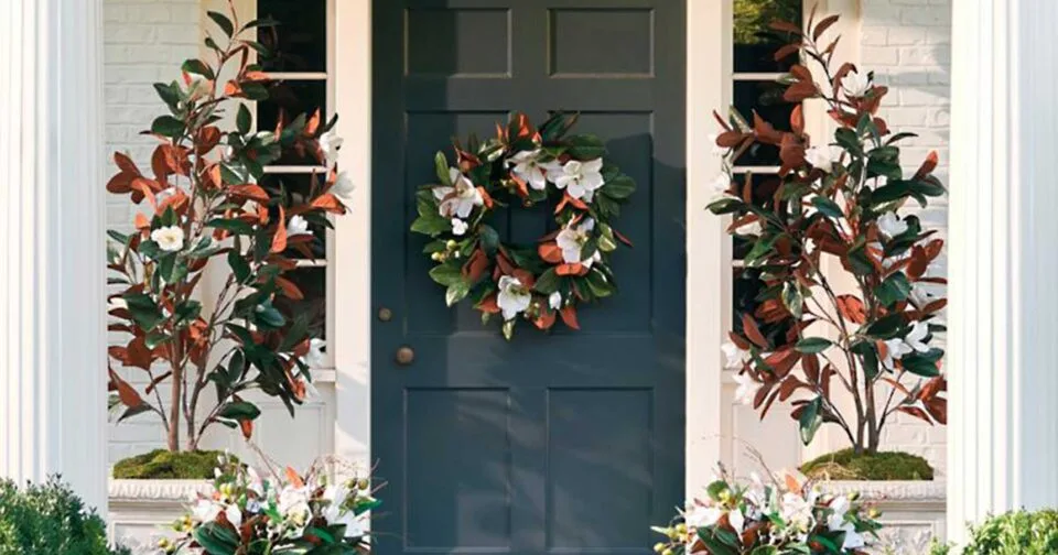 spring wreaths for the front door