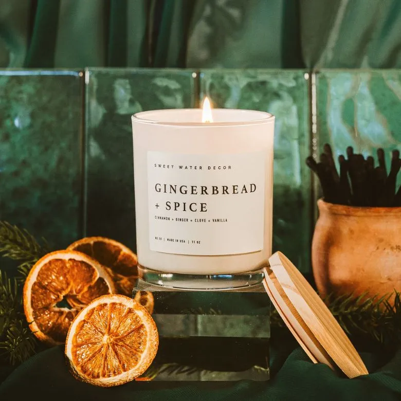 gingerbread and spice candle