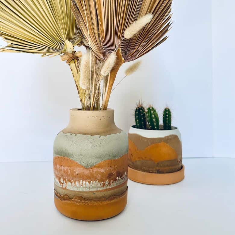 boho handmade vase