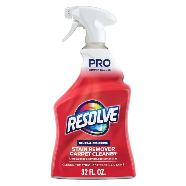 resolve spot and stain cleaner