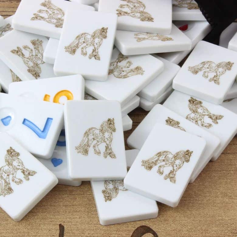 custom printed rummikub tiles