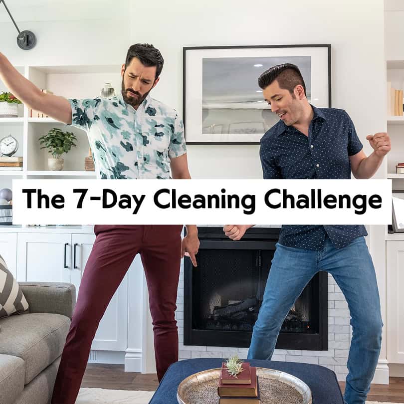 drew and jonathan scott's 7-day cleaning challenge